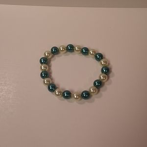 lime green and blue green bracelet💚💙